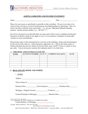 16 printable assets and liabilities worksheet for students forms and