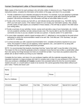 5 Printable Sample Letter Of Recommendation For Graduate School From Professor Forms And Templates Fillable Samples In Pdf Word To Download Pdffiller