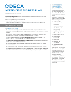 Business Plan Template Examples Forms Fillable Printable Samples For Pdf Word Pdffiller