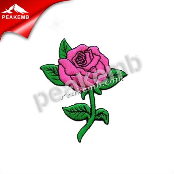 Rose Flower Garden White Rose Love Embroidered Iron Rose Flower Garden White Rose Love Embroidered Iron