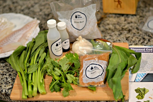 Blue Apron Cod Set Up