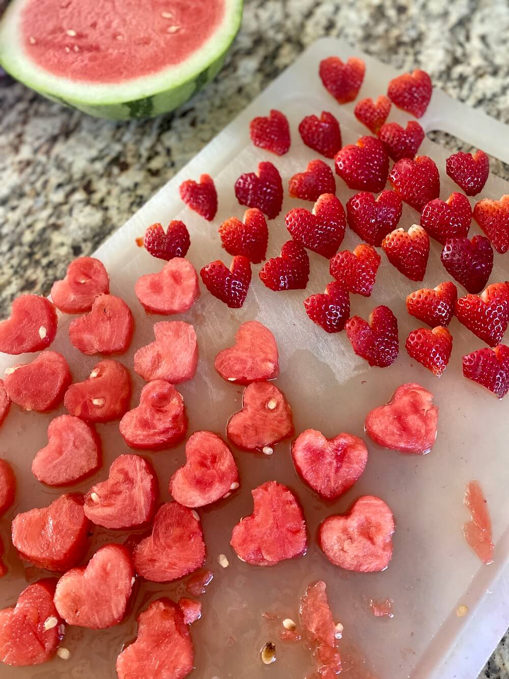 heart shaped fruit