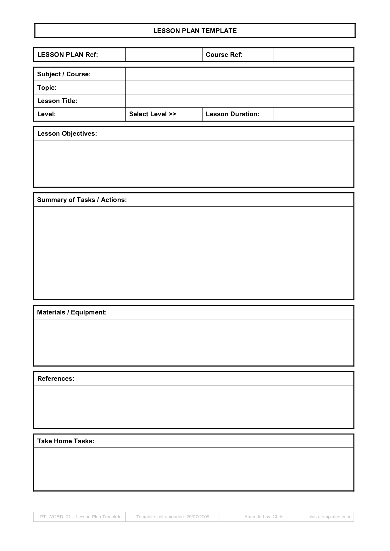 lesson template pearltrees