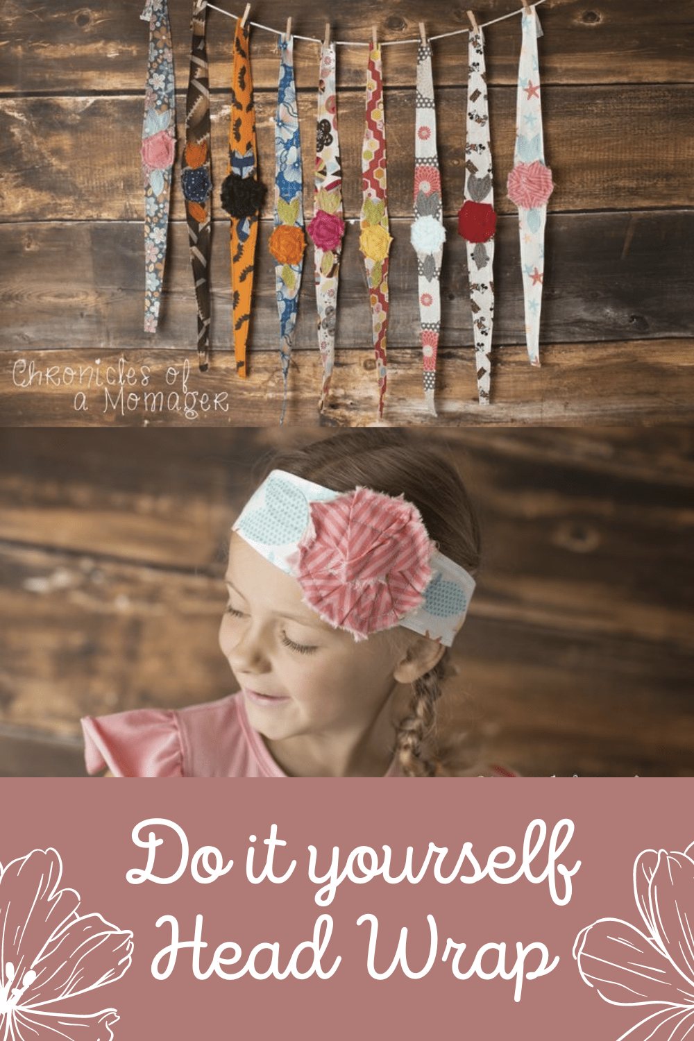 DIY Head Wrap Free Flower Head Wrap Tutorial