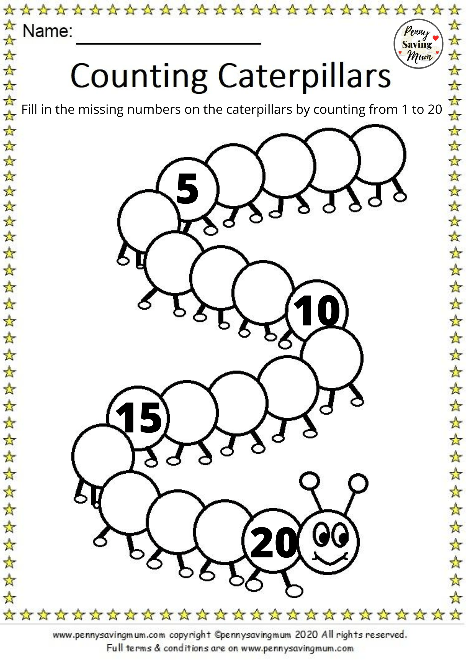 educational sheets penny saving mum