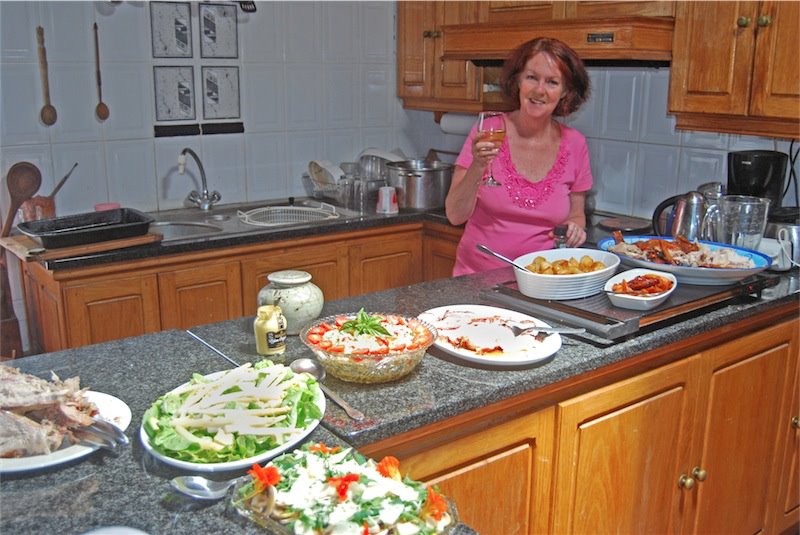 Fish don't burn in the kitchen, beans don't fry on the grill. Christmas Dinner In The Southern Hemisphere
