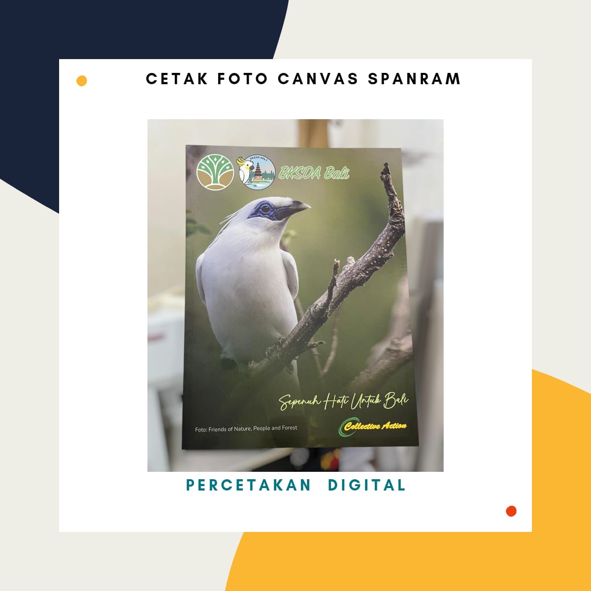 foto canvas spanram