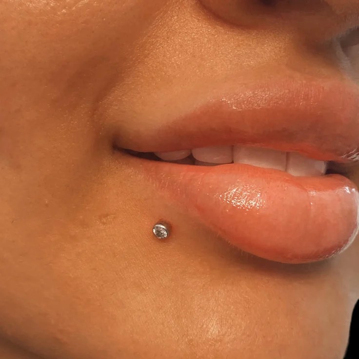 Lip Piercing in uae
