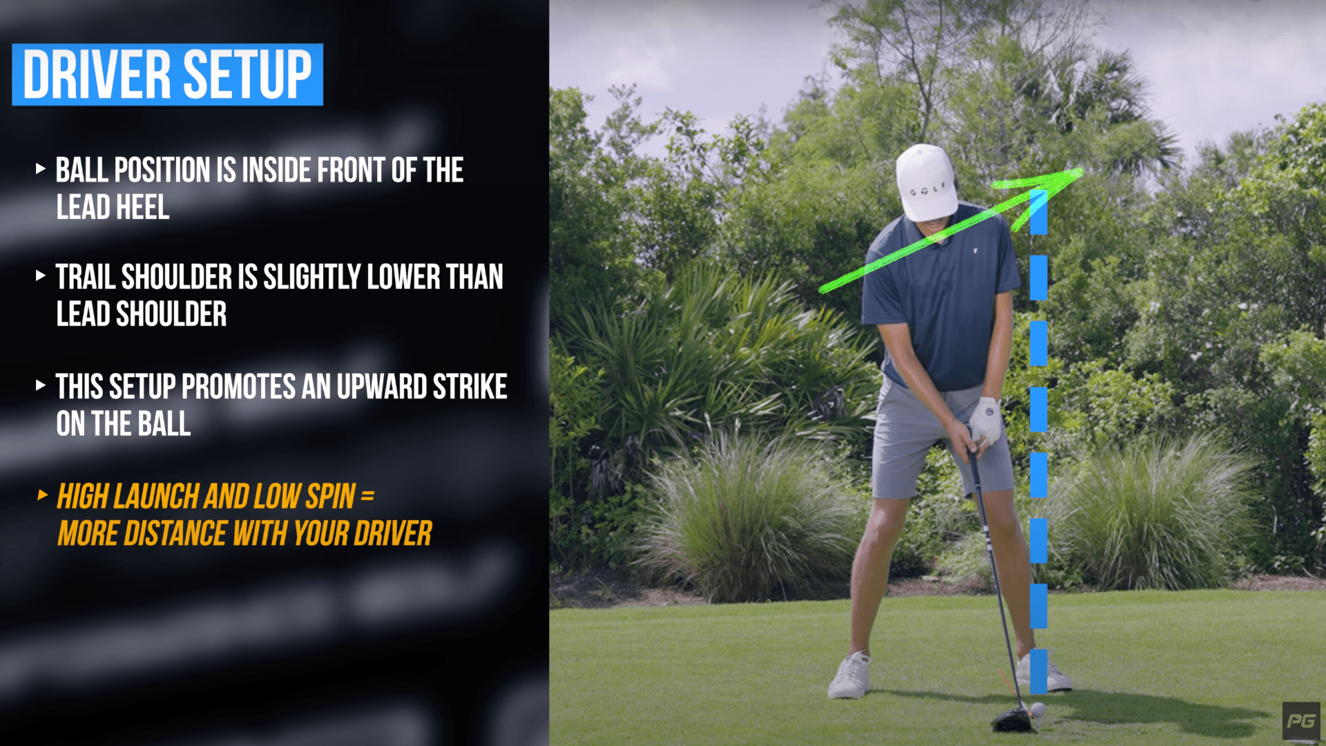 Golf driver tips for more power and distance in the golf swing