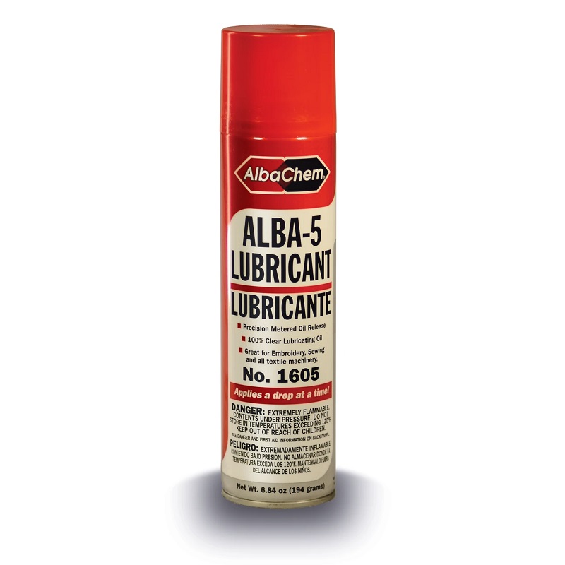 ALBA-5 EMBROIDERY MINERAL OIL SPRAY LUBRICANT 6.84oz