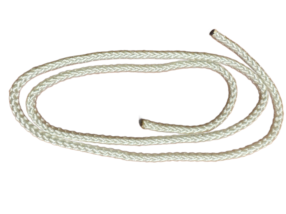 Exposure Blanket Rope White 1/4" diameter 40 inch length | Wholesale Screen Printing Supply NJ
