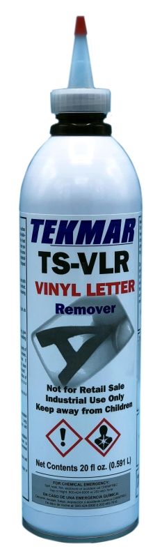 Tekmar Vinyl Letter Remover..20 Ounce Bottle | Wholesale Screen Printing Supply NJ