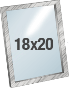 Remesh 18" x 20" Screen | Wholesale Screen Printing Supply NJ