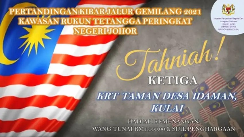 Cuti umum kalendar 2018 johor. Pertandingan Kibar Jalur Gemilang 2021 Kawasan Rukun Tetangga Peringkat Negeri Johor General