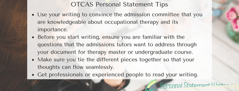 What To Write In Occupational Therapy Personal Statement