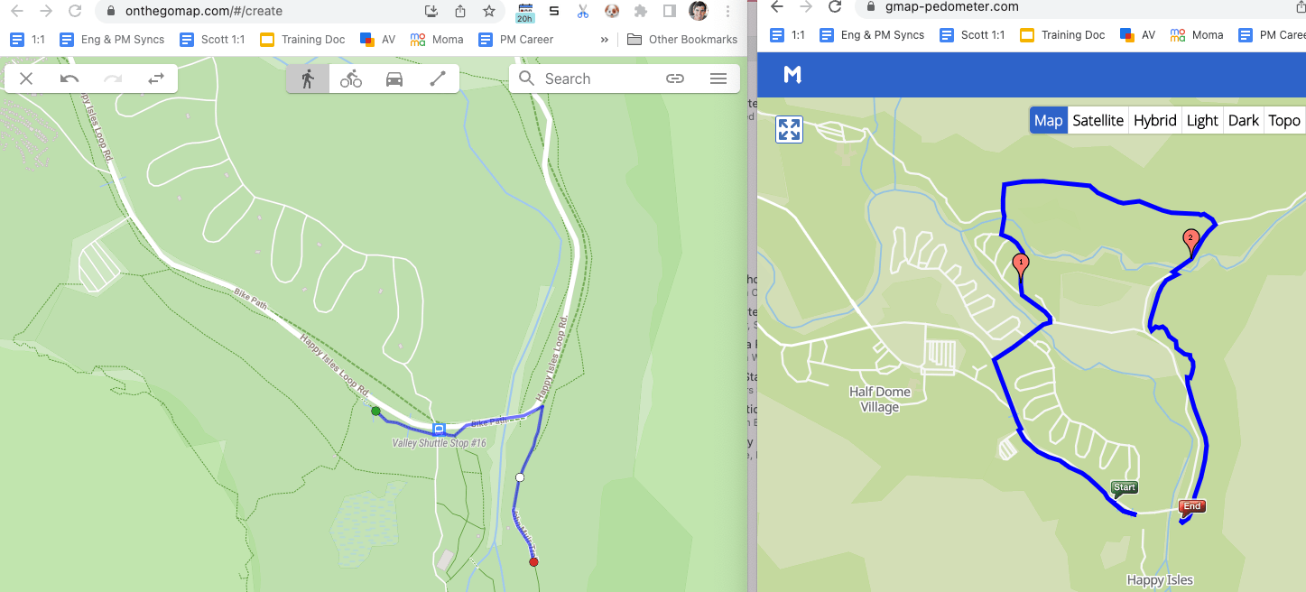 Pedometer Gmaps At Nicholas Warrior Blog Vs On The Go Map.