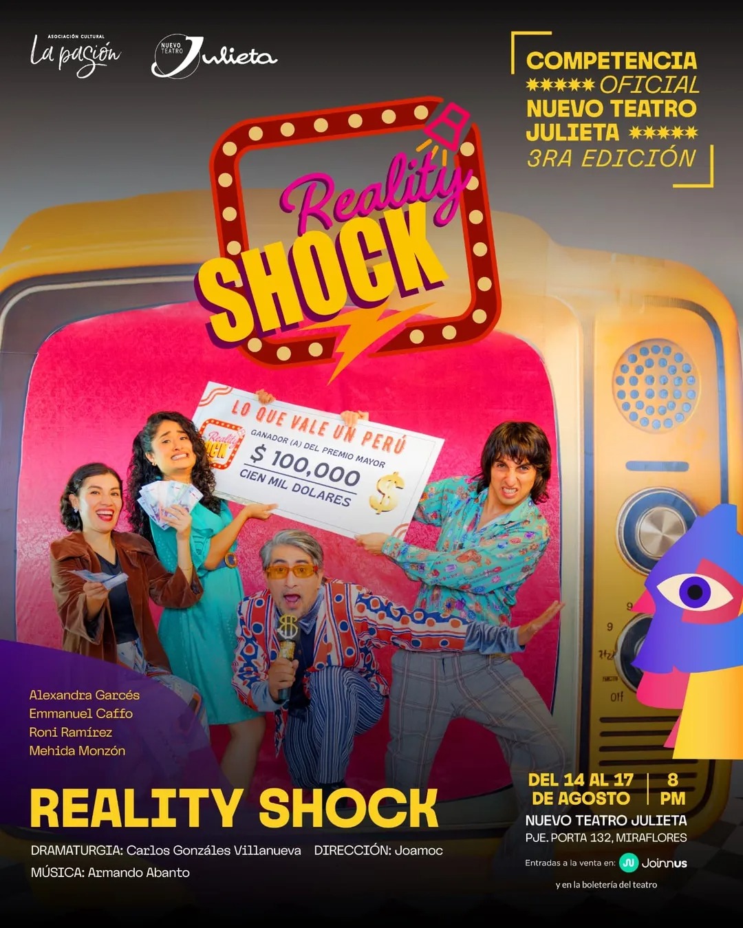 ¡Regresa la Competencia Oficial“La suerte”, “Toma y daca”, “Reality shock” y “Un día como cualquier otro”
