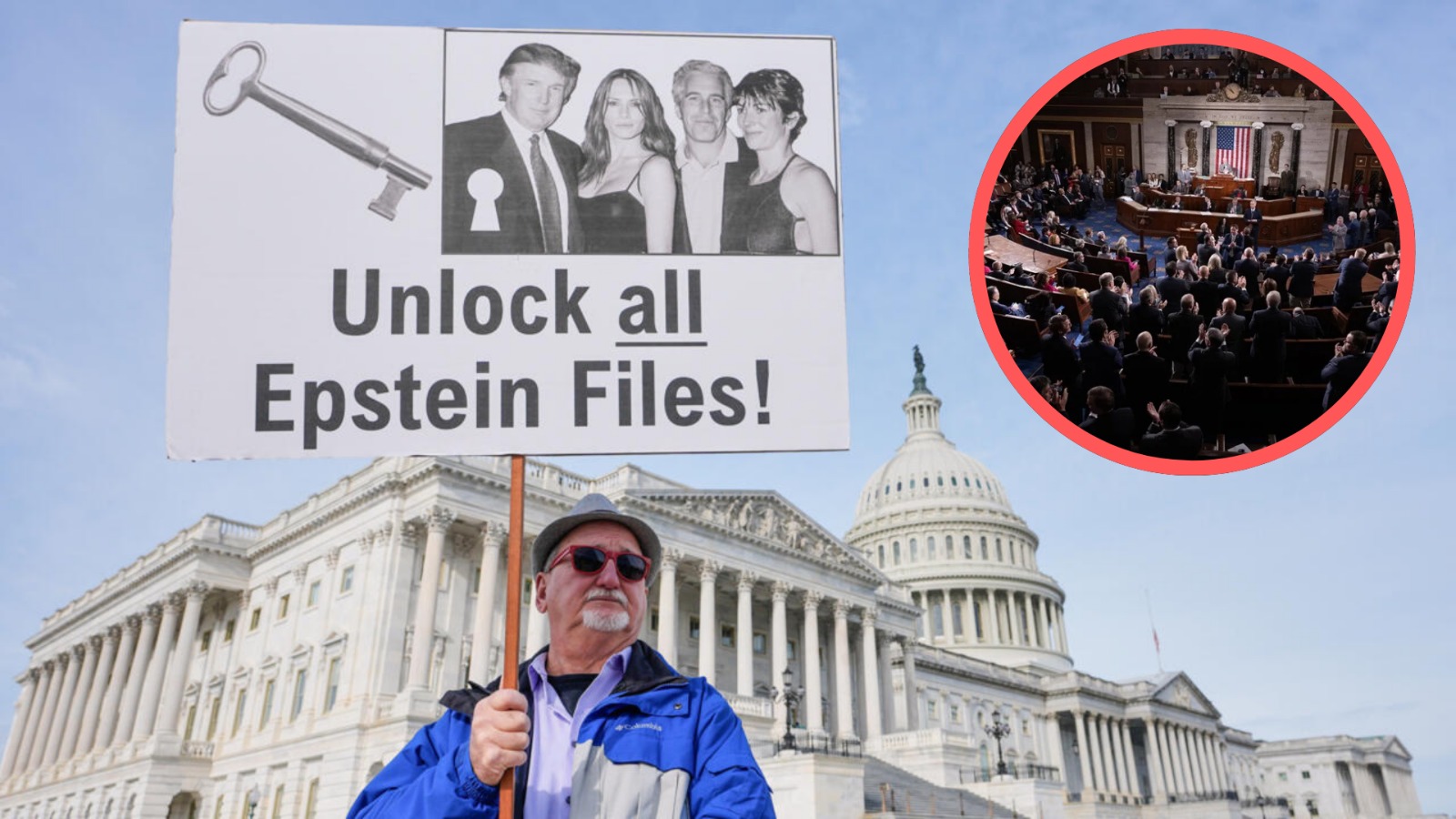 Proyecto de ley para la liberación de archivos de Epstein se enviará hoy al despacho presidencial –