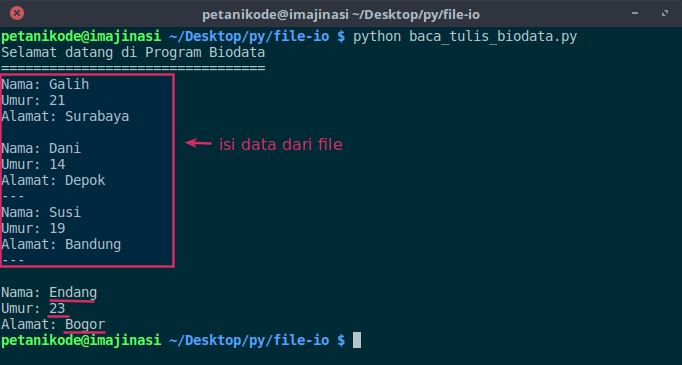 Di bawah ini adalah sintak dasar dari if.else statement pada python: Belajar Python: Cara Membaca dan Menulis File di Python