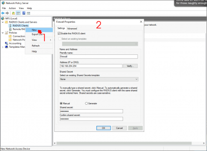 Create RADIUS Client
