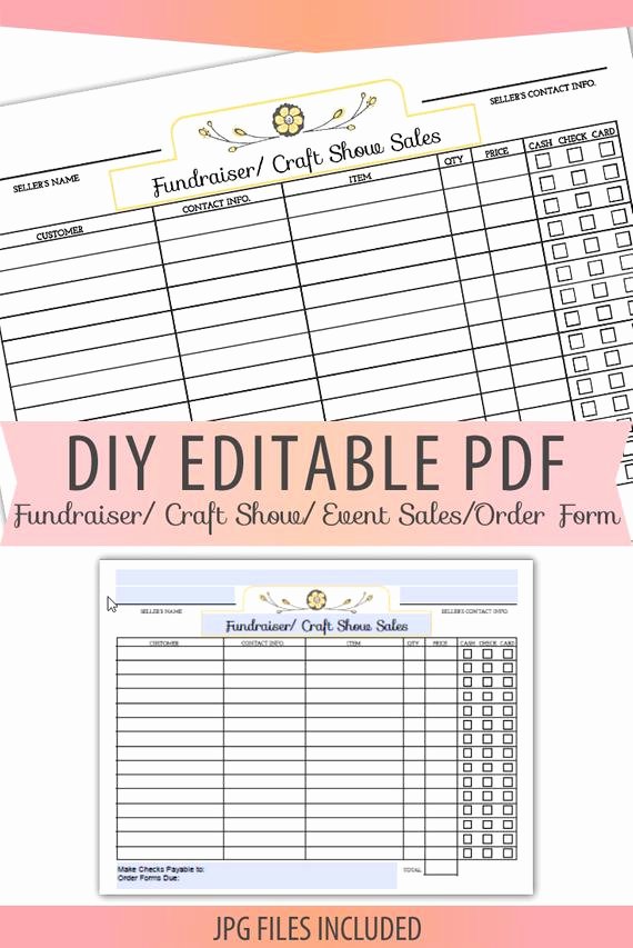 free craft order form template peterainsworth