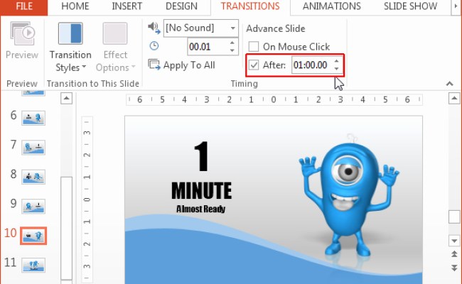 Powerpoint Countdown Timer Template