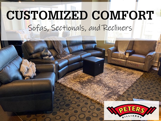 Customized Comfort Seating Entertaining Design