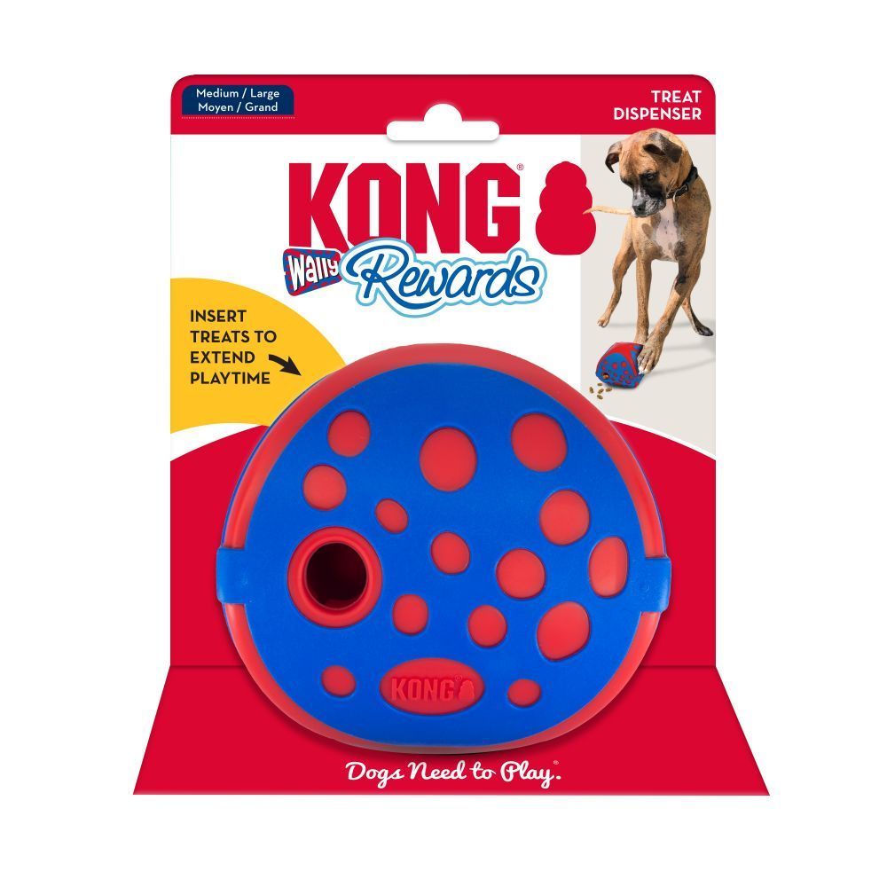 KONG Rewards Large Wally Treat Dispenser Toy for Dogs – each