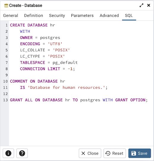 Database Dialog Pgadmin 4 6 21 Documentation - Desktop Landscape Designs for Desktop