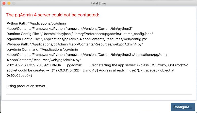 Desktop Deployment Pgadmin 4 6 21 Documentation - Download Amazing Landscape Design | 8K