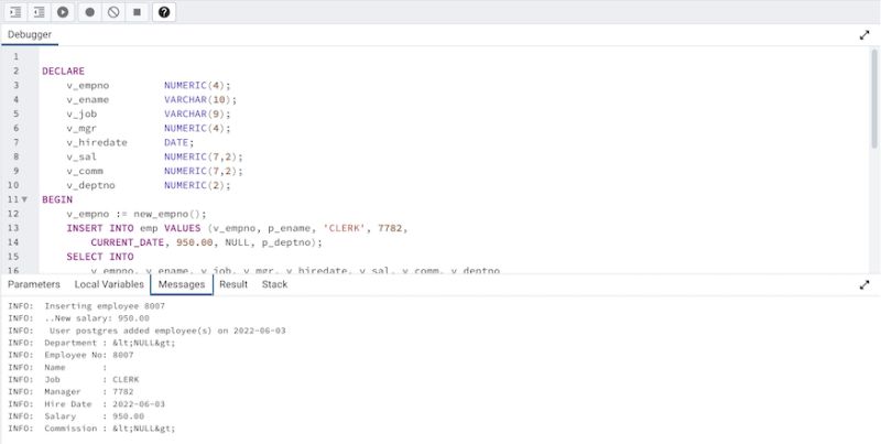 Debugger Pgadmin 4 8 14 Documentation - Gorgeous Dark Image - HD