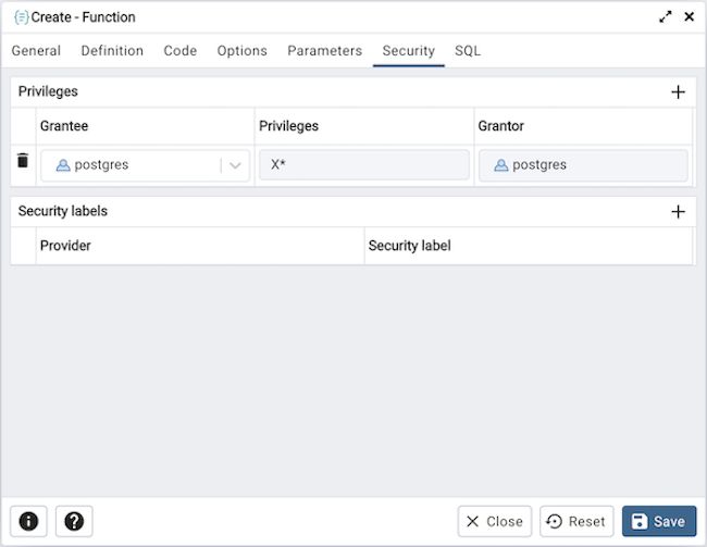 Function Dialog Pgadmin 4 8 14 Documentation - Ultra HD Geometric Pictures for Desktop
