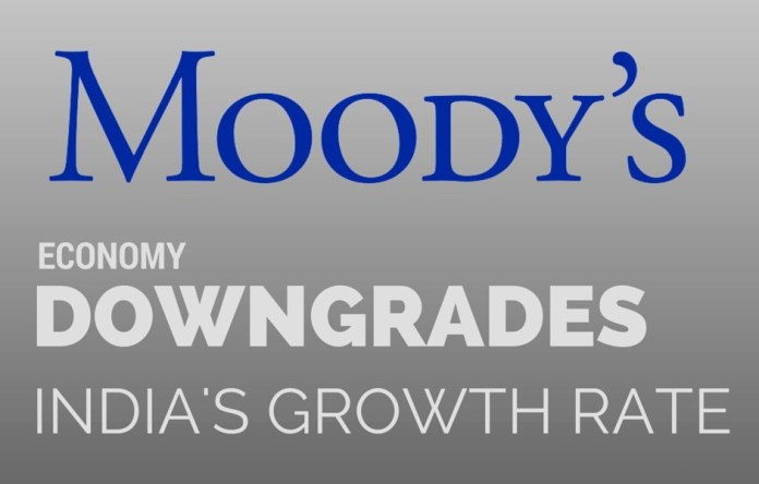 MoodyDG Moody’s downgrades India’s growth