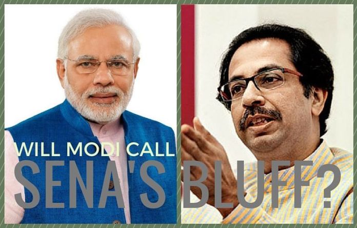 #SenasBluff Will Modi call Sena's bluff?