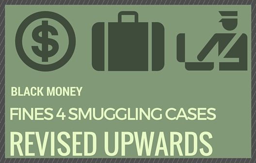 Financial limits for arrest in smuggling cases revised upwards