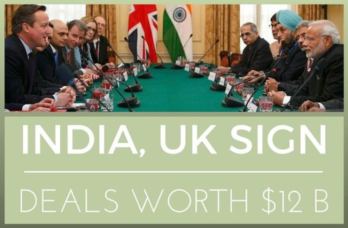 NaMoDC UK, India sign commercial deals worth $14 billion