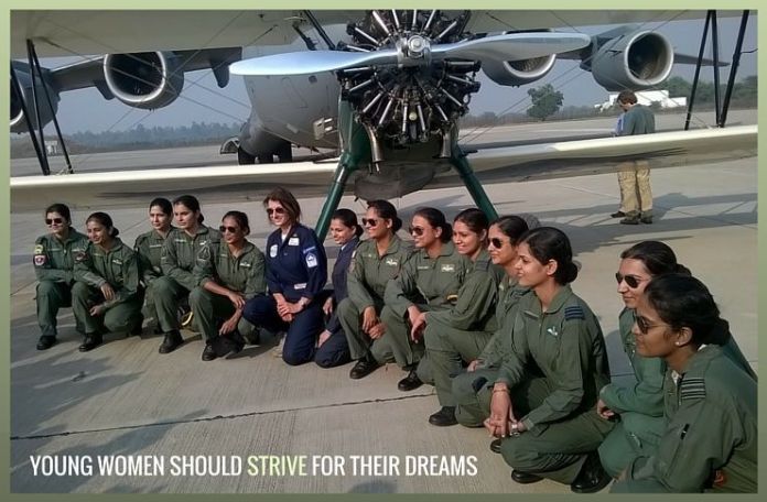 YWDream #WomenEmpowerment: Young women should strive for their dreams: Aviator Tracey Curtis Taylor