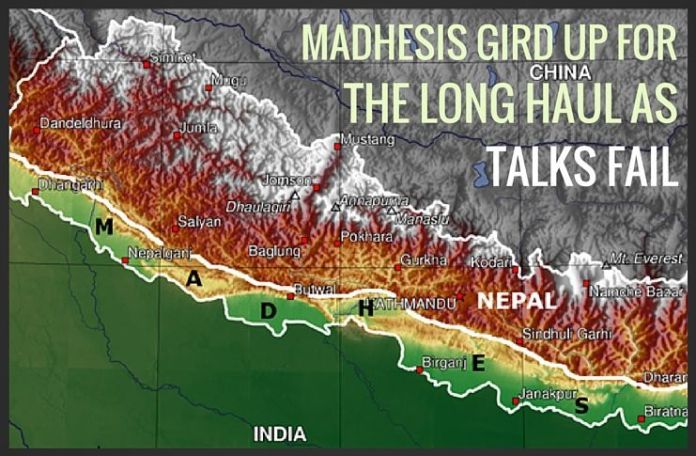 Madhesis As talks fail in Khatmandu, Madhesis gird up for long haul