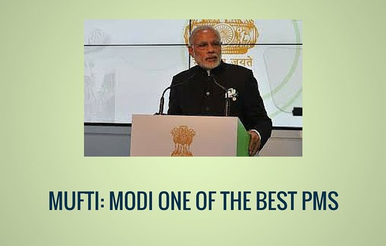Mufti: Modi one of the best PMs