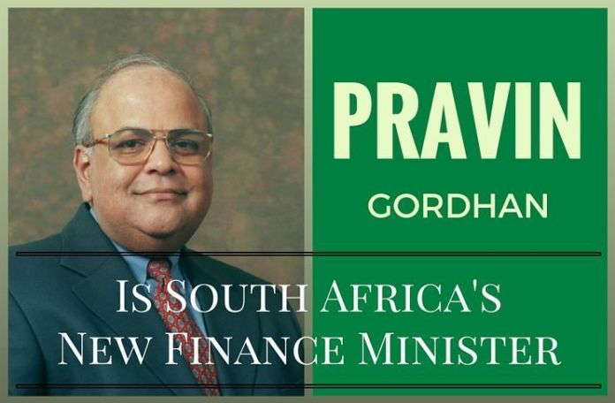 SAFNewFM Appointment of Pravin Gordhan as new FM boosts South African markets