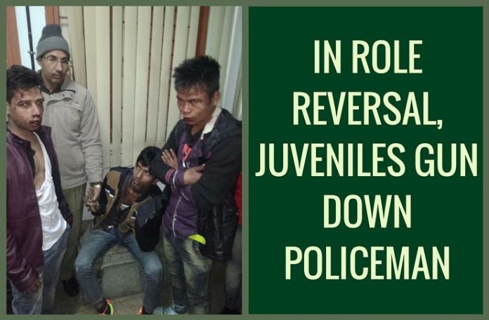 irfanshootingCP Juveniles gun down policeman in Delhi court