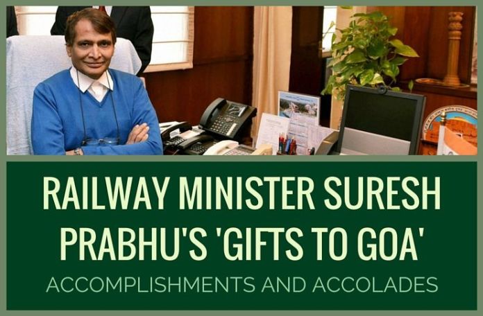 railwayCP For Goa, Railway Minister Suresh Prabhu is a real 'prabhu'!