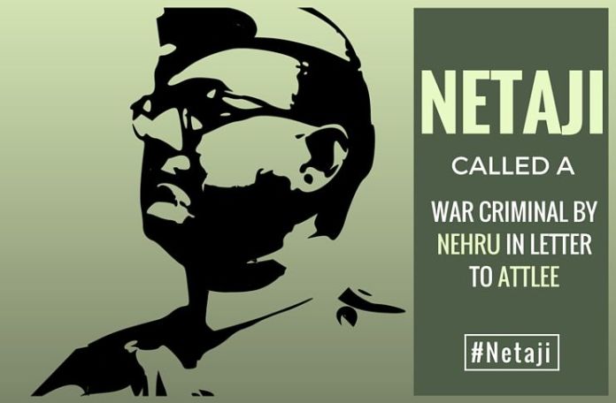 Embarrassment for Congress as Nehru calls Netaji a