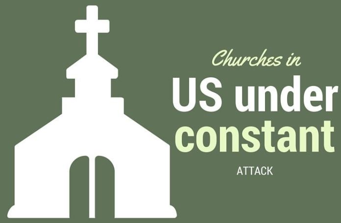 USChurches Christian churches in US under constant attack, but ignored by major media, government