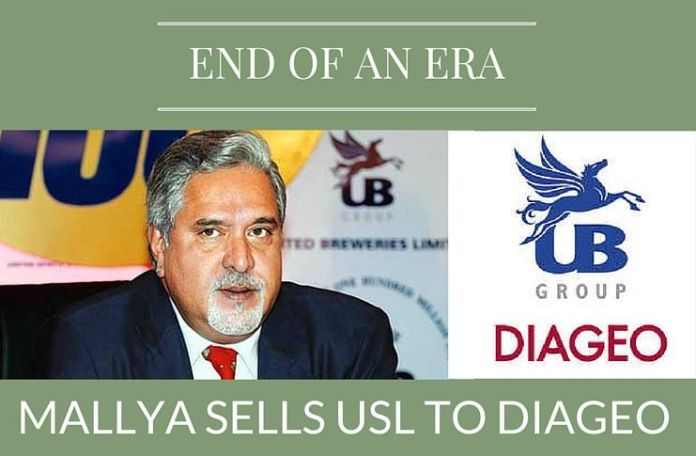 End of an era - Mallya sells USL to Diageo (1) End Of An Era Mallya Sells USL To Diageo 1