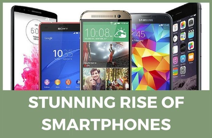 Smart phones - pg Smartphones to account for half of connections in 2016