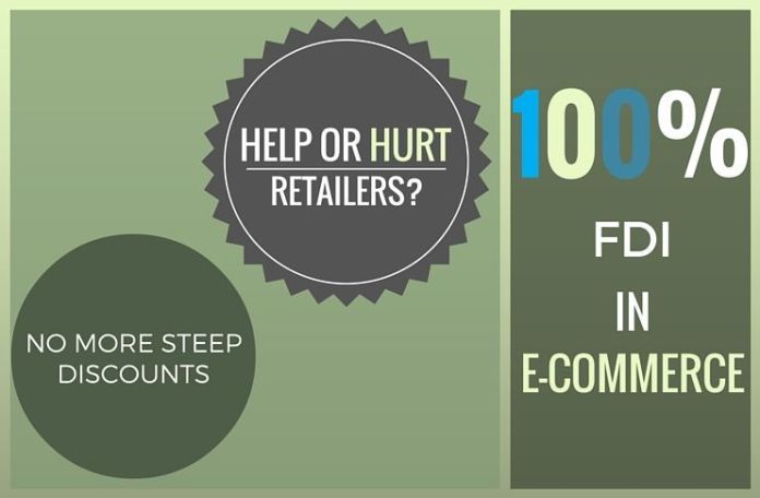 FDI100pc 100% FDI in E-commerce: Leveling prices but at what cost?