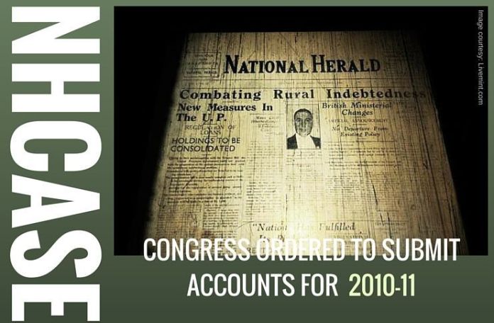 NHCase3 NHCase: Congress asked to submit its balance sheet for 2010-11. Is the end near?