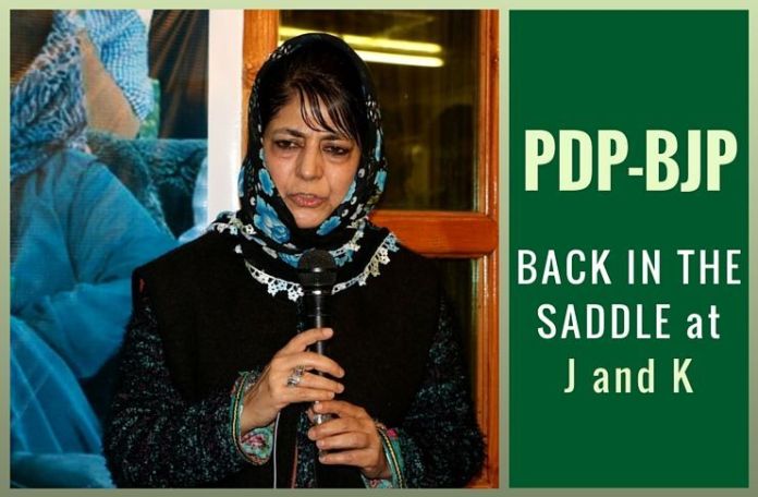 PDP2 Faced with a Hobson's choice, Mehbooba relents