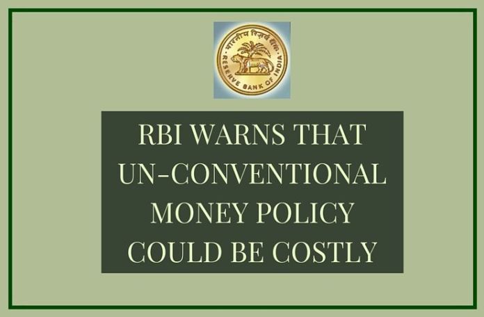 RBI- pg RBI chief Raghuram Rajan: Unconventional money policy is costly